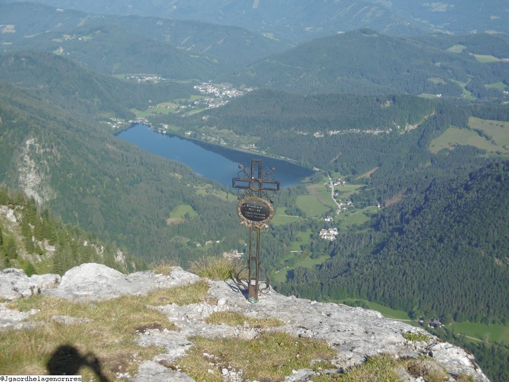 Blick vom Scheiblingstein auf den Lunzer See